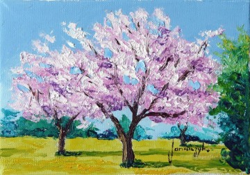風景 Painting - 桜の園